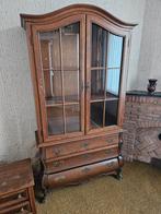 Vintage kabinet, vitrinekast, Gebruikt, Ophalen