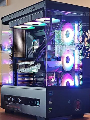 MULTIMEDIA & GAME PC i7 14700F/2TBM.2/64GBDDR5/RTX3080TI 12G beschikbaar voor biedingen