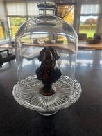 Hondenfiguurtje onder stolp, Antiek en Kunst, Ophalen of Verzenden