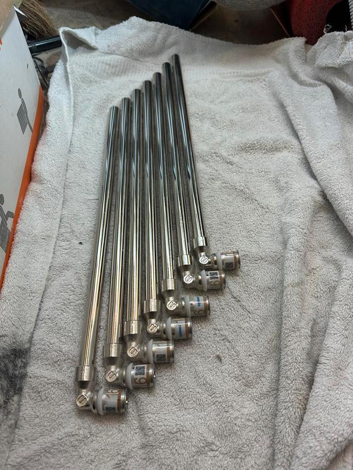 Uponor Overgangsknie 16x15 350mm 7 stuks, Doe-het-zelf en Verbouw, Buizen en Afvoer, Nieuw, Bochten, Overige materialen, Minder dan 2 meter