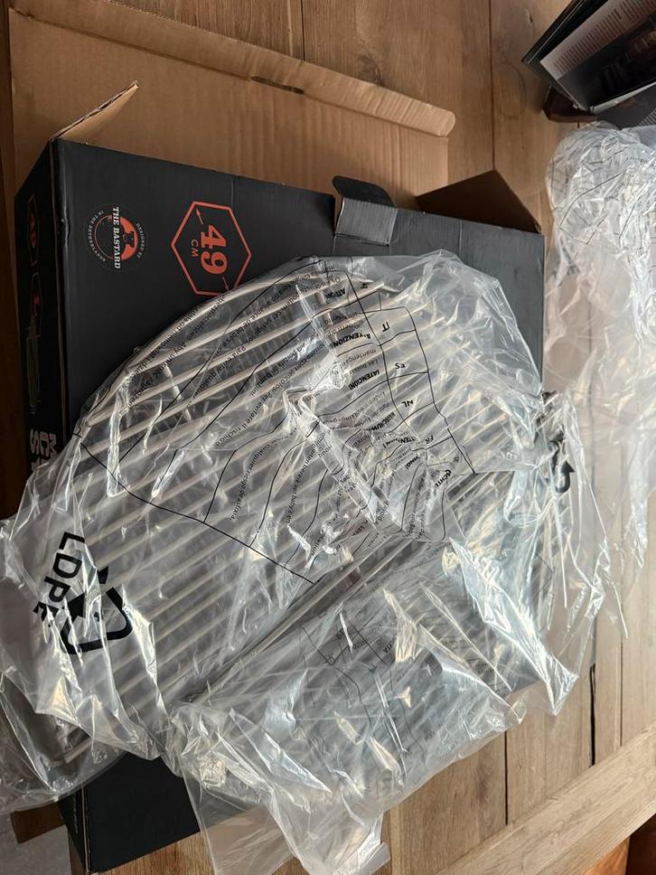 The Bastard Halve Maan Roosters - 2 Stuks, Tuin en Terras, Barbecue-accessoires, Nieuw, Ophalen of Verzenden