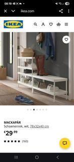 IKEA Mackapar schoenenrek - zo goed als nieuw!, Huis en Inrichting, Ophalen