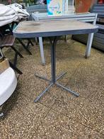 Tuin Tafel Vierkant Hout/Metaal, Tuin en Terras, Gebruikt, N, Vierkant, Ophalen of Verzenden