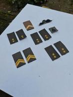 Militaire onderscheidingstekens diverse., Verzamelen, Militaria | Algemeen, Ophalen of Verzenden, Landmacht, Nederland, Embleem of Badge