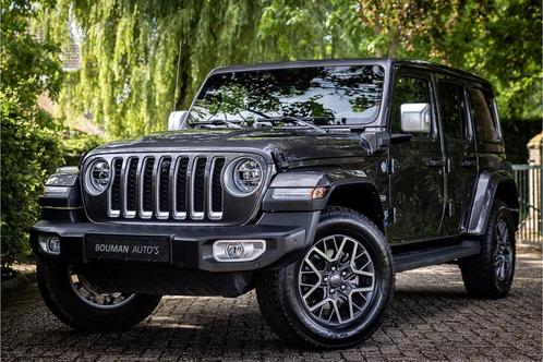 Jeep Wrangler Unlimited 4xe 380 Overland Sky One Softtop Tre, Auto's, Jeep, Bedrijf, Te koop, Wrangler, 4x4, ABS, Achteruitrijcamera