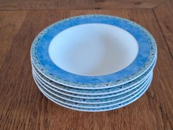 Arzberg Diepe Borden AH Servies (6 stuks, beschadigd) beschikbaar voor biedingen