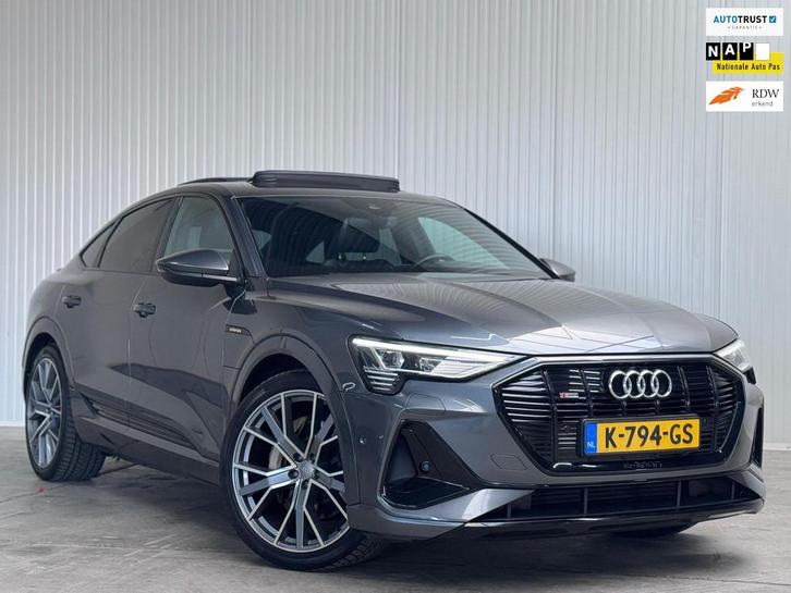Audi E-tron Sportback 55 quattro S-LINE 95 kWh B&O l PANOl S, Auto's, Audi, Bedrijf, Te koop, e-tron, 4x4, ABS, Achteruitrijcamera