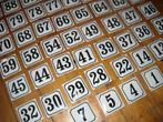 emaille huisnummers huisnummer huisnummerbordje bord nummer, Antiek en Kunst, Antiek | Emaille, Ophalen of Verzenden