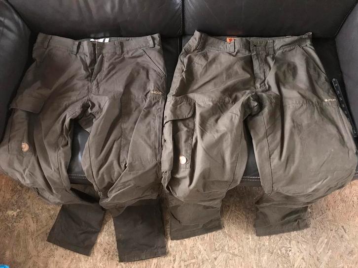 Fjallraven karl pro, Kleding | Heren, Broeken en Pantalons, Zo goed als nieuw, Maat 52/54 (L), Groen, Ophalen of Verzenden