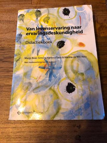 Ervaringsdeskundigheid Didactiekboek beschikbaar voor biedingen