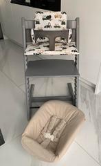 Stokke Storm Grijs / met Babyset en Newborn set / Kussen, Kinderen en Baby's, Kinderstoelen, Ophalen of Verzenden, Zo goed als nieuw