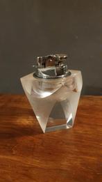 Vintage art deco tafelaansteker van kristal., Verzamelen, Rookartikelen, Aanstekers en Luciferdoosjes, Verzenden, Zo goed als nieuw