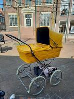 Knalgele retro kinderwagen met buggyzit, Ophalen, Gebruikt, Overige merken