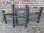 3 bamboe ladderdelen voor decoratie-zwart-gebruikt, Ophalen