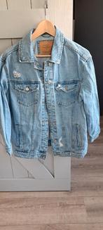 Zgan zara spijkerjas maat l, Blauw, Zara, Maat 42/44 (L), Ophalen of Verzenden