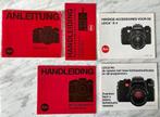 Leica handleiding gebruiksaanwijzing R4 R5, Verzamelen, Fotografica en Filmapparatuur, Verzenden, Overige typen