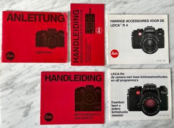 Leica handleiding gebruiksaanwijzing R4 R5  beschikbaar voor biedingen