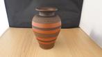 mooie vaas met afgestemde kleuren, Gebruikt, Overige kleuren, Aardewerk of Porselein, Ophalen of Verzenden