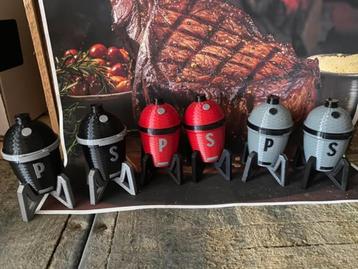 Kamado peper en zoutstel beschikbaar voor biedingen