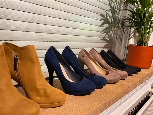 Partij 4x pumps en 2x enkellaarsjes maat 36, Kleding | Dames, Schoenen, Zo goed als nieuw, Zwart, Ophalen