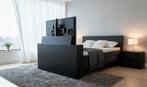 Voetbord met tv lift 65" Zwart GRATIS LEVERING, Verzenden, 150 tot 200 cm, Nieuw, Minder dan 100 cm