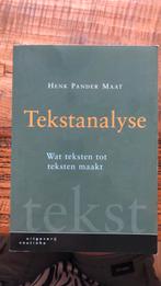 H. Pander Maat - Tekstanalyse, Ophalen of Verzenden, Zo goed als nieuw, H. Pander Maat