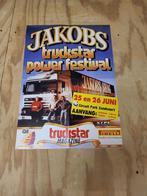 Poster Jakobs Truckstar Power Festival, Ophalen of Verzenden, Zo goed als nieuw