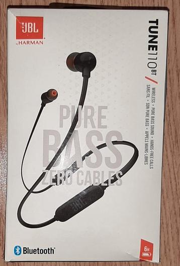 JBL Tune 110BT Draadloze Oordopjes - Nieuwstaat beschikbaar voor biedingen