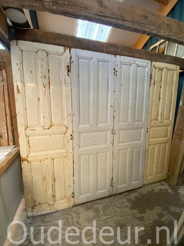 nr. 4815 4 smalle deur panelen met onbehandelde achterkant, Doe-het-zelf en Verbouw, Deuren en Horren