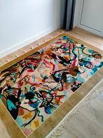 Mooi groot zijde wandtapijt Wassily Kandinsky, Antiek en Kunst, Ophalen of Verzenden