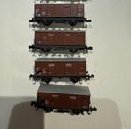 34.	Minitrix 3253 (4x)., Hobby en Vrije tijd, Modeltreinen | N-Spoor, Gebruikt, Gelijkstroom, Trix, Wagon