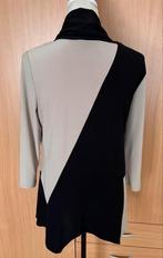 Joseph Ribkoff zwart/beige top maat 40[Dm], Maat 38/40 (M), Zwart, Ophalen of Verzenden, Zo goed als nieuw