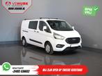 Ford Transit Custom 2.0 TDCI L2 Trend DC Dubbel Cabine BPM V, Auto's, Euro 6, 4 cilinders, Wit, Origineel Nederlands