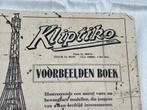 Kliptiko constructieset bouwspeelgoed & voorbeeldboek 1914, Antiek en Kunst, Antiek | Speelgoed, Verzenden