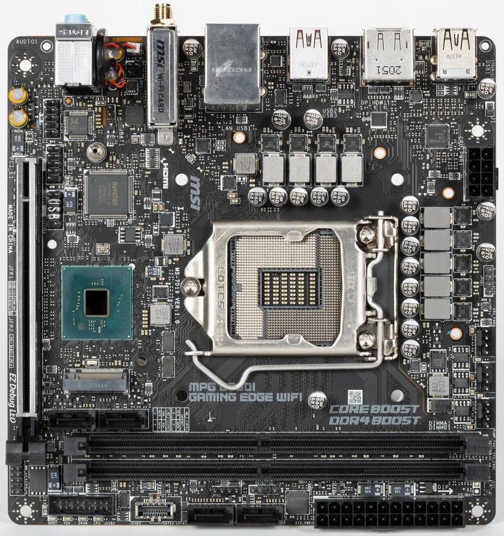 MSI MPG B560 Gaming Edge, Computers en Software, Moederborden, Zo goed als nieuw, DDR4, Ophalen of Verzenden