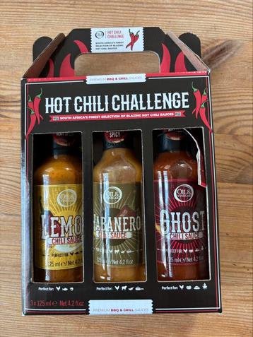 Premium BBQ & Grill sauzen (Hot Chili Challenge) beschikbaar voor biedingen