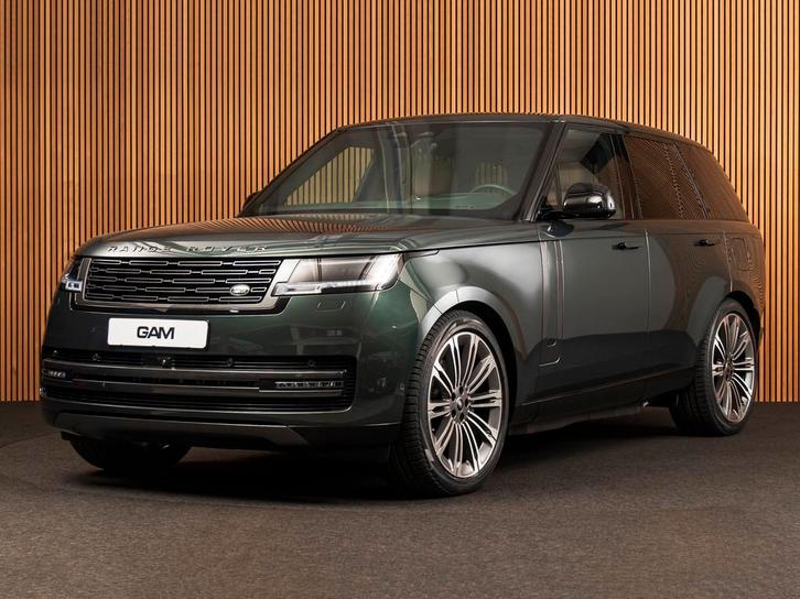 Land Rover Range Rover 3.0 P460e HSE 23"-MASSAGE-PANO-MERIDI, Auto's, Land Rover, Bedrijf, Te koop, 360° camera, 4x4, ABS, Achteruitrijcamera