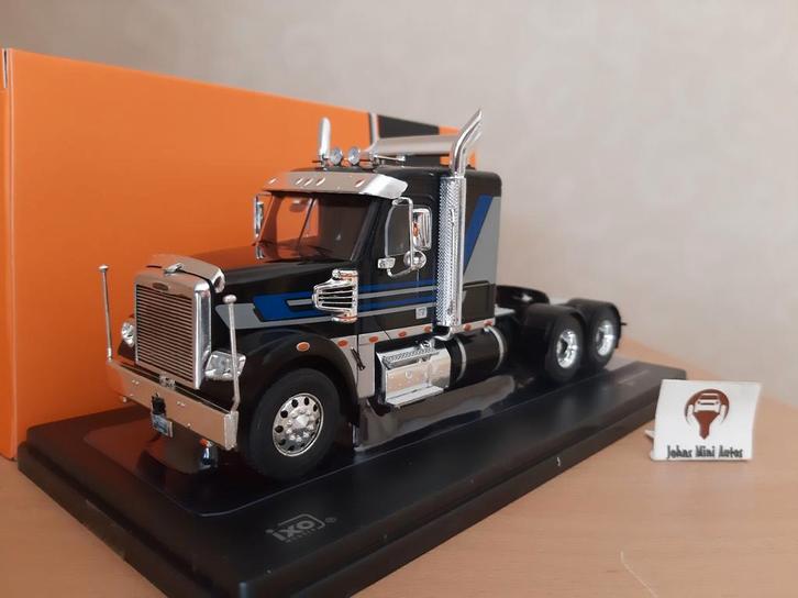 Freightliner Coronado 2012 Zwart/Grijs - IXO Trucks 1:43, Hobby en Vrije tijd, Modelauto's | 1:43, Nieuw, Bus of Vrachtwagen, Overige merken