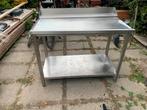 RVS Aan- en Afvoertafel Horeca, Huis en Inrichting, Ophalen of Verzenden, Gebruikt