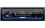 JVC Autoradio met USB en Bluetooth  incl. micr.+ kabelblok, Ophalen of Verzenden, Gebruikt