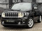 Jeep Renegade 1.3T Limited Automaat ACC Leder Stoelverwarmin, Auto's, Gebruikt, Zwart, 4 cilinders, 150 pk