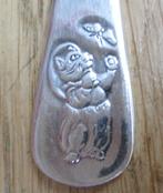 leuke kindervork vork kat poes vlinder Keltum 18-10 100, Ophalen of Verzenden, Rvs of Chroom, Los bestek