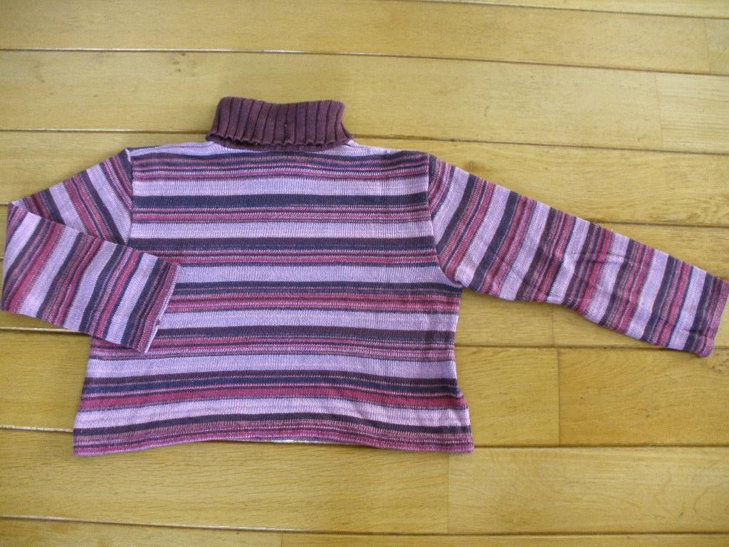 FASHION STREET trui koltrui lila paars streep maat XL, Paars, Maat 46/48 (XL) of groter, Ophalen of Verzenden, Zo goed als nieuw