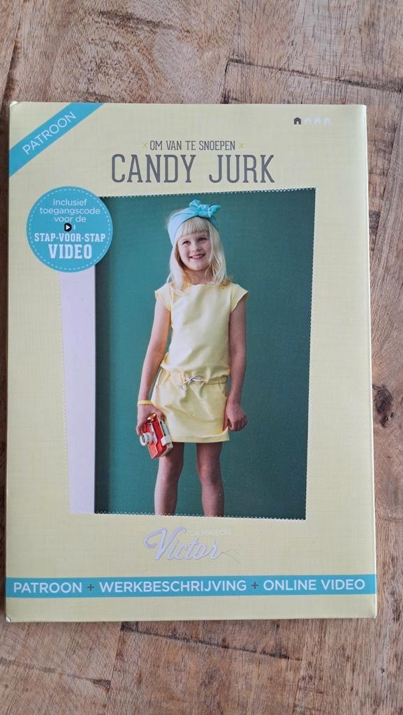 Candy jurk patroon van la maison Victor mt 92 t/m 176, Hobby en Vrije tijd, Kledingpatronen, Zo goed als nieuw, Overige typen