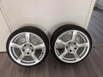 Porsche Velgen 18 inch met Banden, Ophalen, Gebruikt