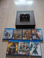 PS4 Pro te koop met spellen, Met 1 controller, Ophalen of Verzenden, Zo goed als nieuw, 1 TB