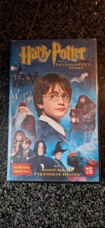 Vintage VHS tape Harry Potter en de steen der wijzen  