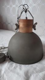 Industriële hanglamp, Huis en Inrichting, Lampen | Hanglampen, Gebruikt, Ophalen of Verzenden, Minder dan 50 cm, Metaal