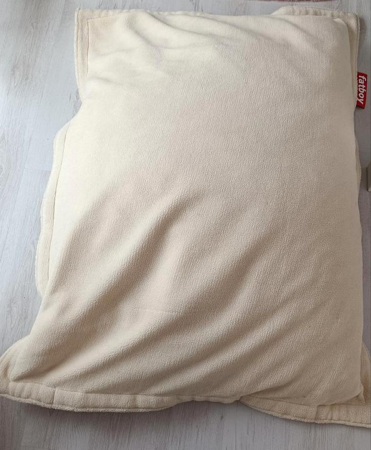 Fatboy Zitzak XL - Beige, Huis en Inrichting, Zitzakken, Zo goed als nieuw, Zitzak, Beige, Ophalen
