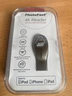 PhotoFast 4K iReader micro SD card reader voor iPhone/iPad, Computers en Software, USB Sticks, Ophalen of Verzenden, Zo goed als nieuw